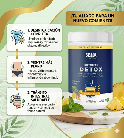 LUNUA™ Polvo Natural Detox Extreme