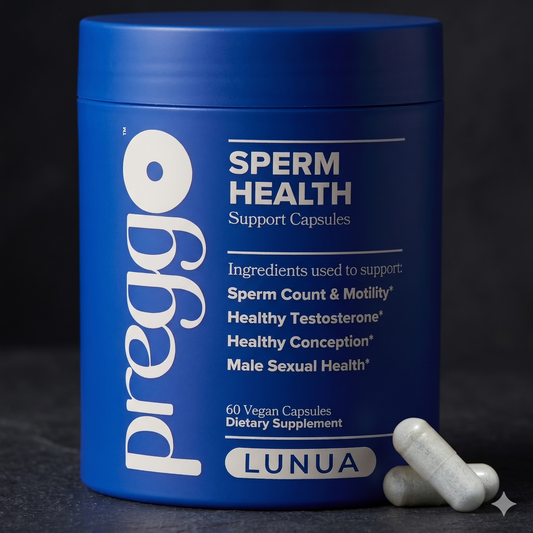 Lunua Preggo - Cápsulas de Salud Masculina y Espermática