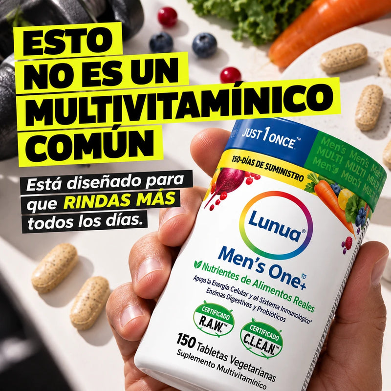 Lunua™ Multivitamínico Men's One +